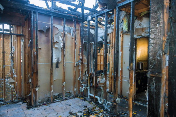 Professional Emergency Fire Cleanup technician working in Birmingham, NJ